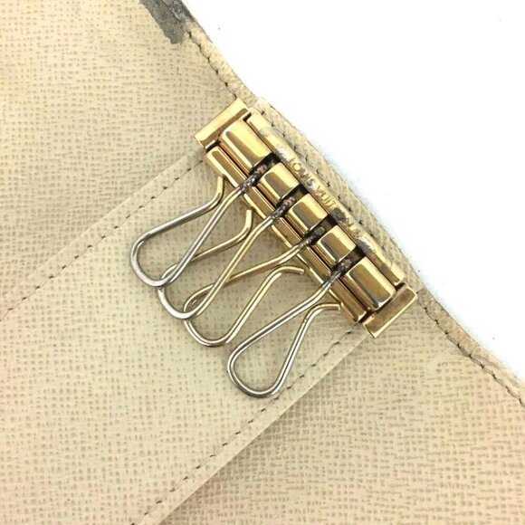 Louis Vuitton Damier Azur Multicles 4 Ring Key Case - Picture 5 of 7
